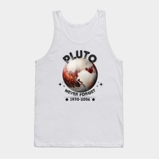Pluto Never Forget Tank Top